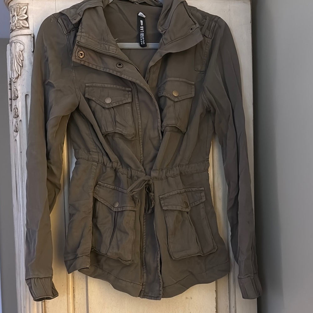 Army Green Women's Jacket by Urban Outfitters